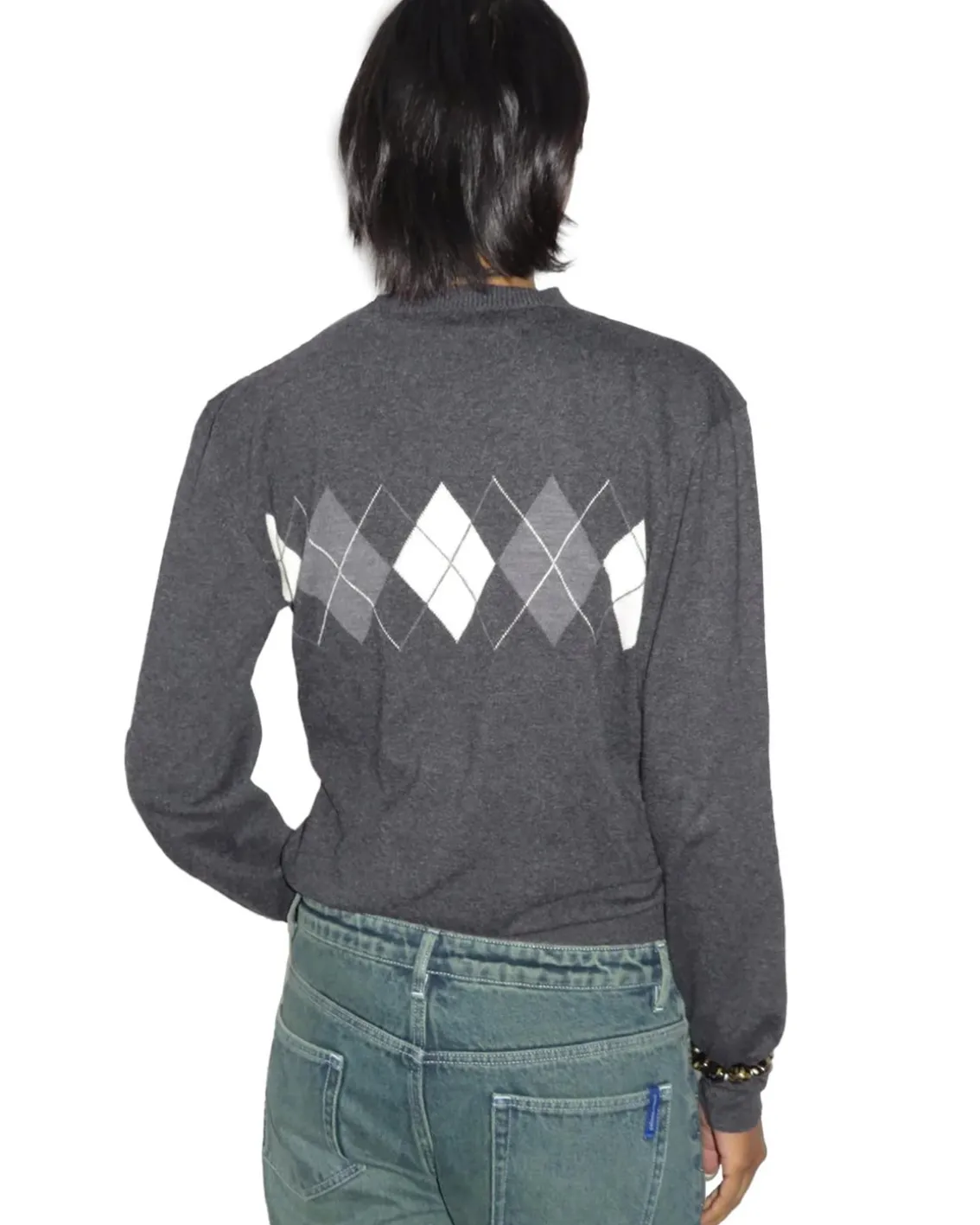 Paloma Wool Gips V-Neck Sweater Grey