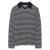 Paloma Wool Gondolieri Polo Sweater Navy