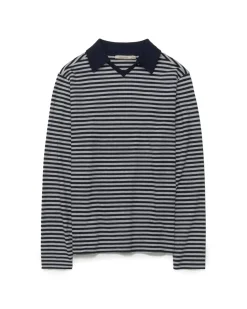 Paloma Wool Gondolieri Polo Sweater Navy