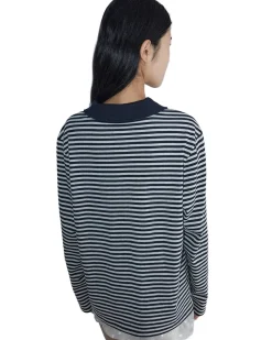 Paloma Wool Gondolieri Polo Sweater Navy