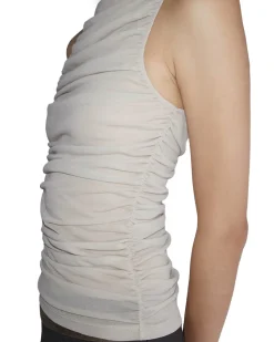 Paloma Wool Hari Gathered Top Beige