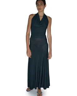 Paloma Wool Jay Maxi Dress Dark Green