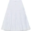 Paloma Wool Long Etoile Skirt White