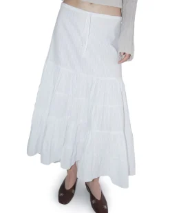 Paloma Wool Long Etoile Skirt White