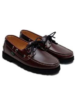Paraboot Malo Boat Shoes M America Brown Leather