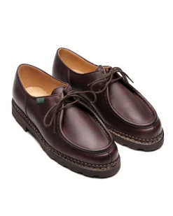 Paraboot Michael Derby Shoes M Cafe Leather