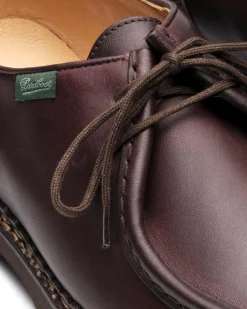 Paraboot Michael Derby Shoes M Cafe Leather