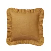 Pick a Poppy Clover Cushion Cover 50X50 Dark Ochre