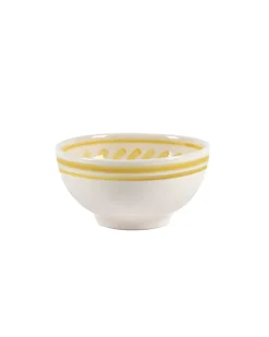 Pick a Poppy Cottage Flower Small Bowl Yellow