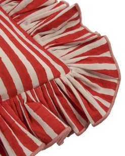 Pick a Poppy Devon Cushion Cover 40X40 Red/White