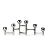 POLSPOTTEN Candle Holder Folding Round Silver