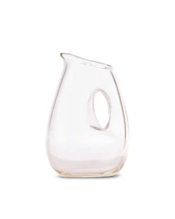 POLSPOTTEN Jug With Hole Transparent