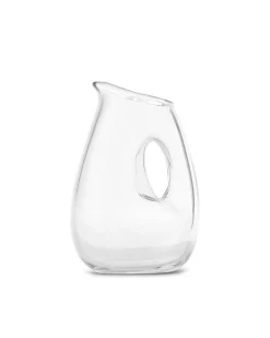 POLSPOTTEN Jug With Hole Transparent