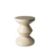 POLSPOTTEN Zig Zag Stool Beige
