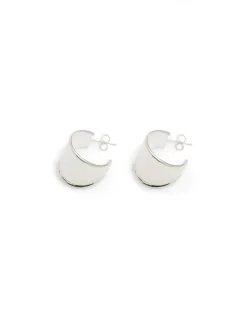 Ragbag Contour Hoops Silver