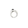 Ragbag Dualism Black Onyx Ring Silver