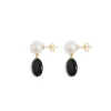 Ragbag Dualism Earrings Gold