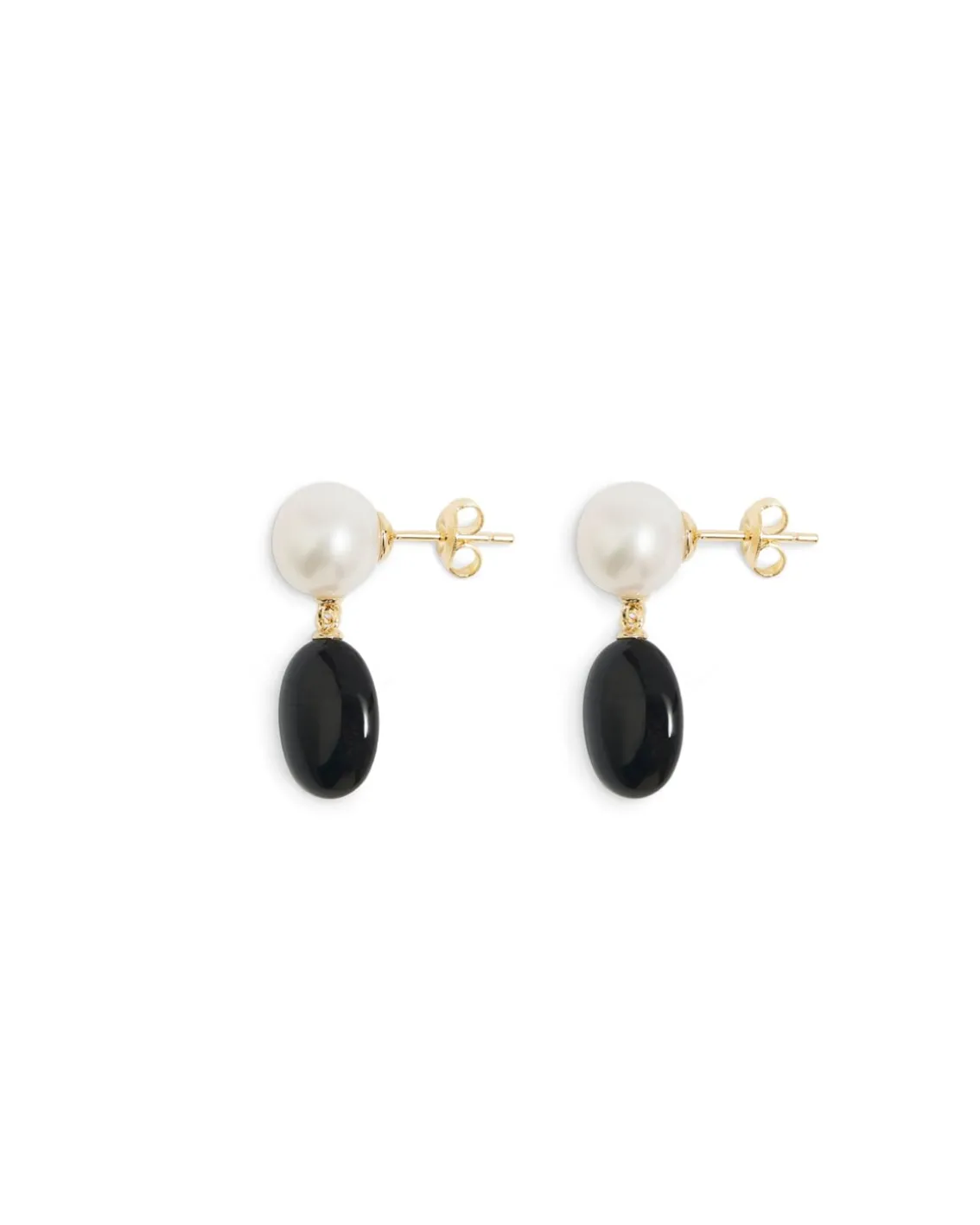 Ragbag Dualism Earrings Gold
