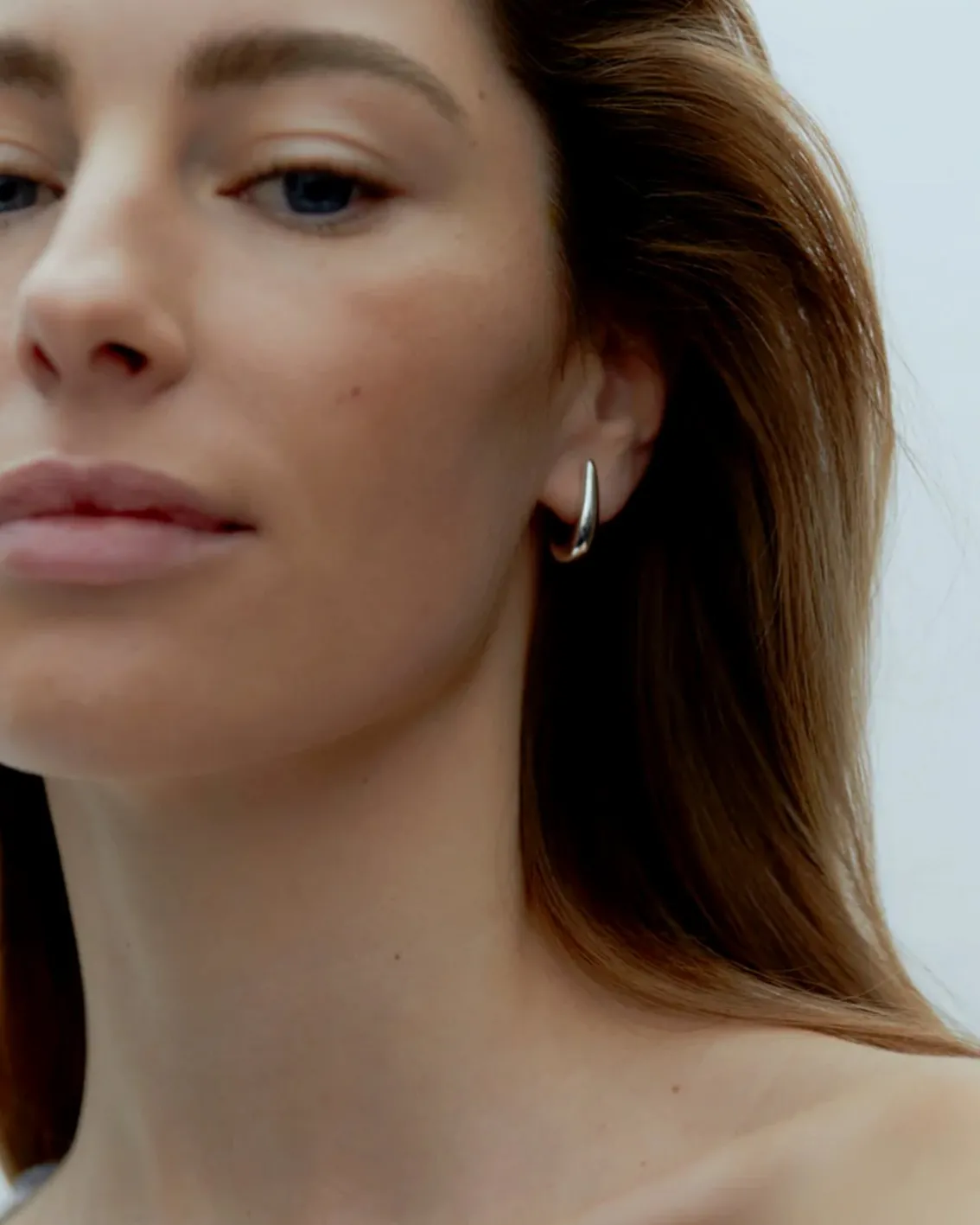 Ragbag Dualism Sculptural Earrings Silver
