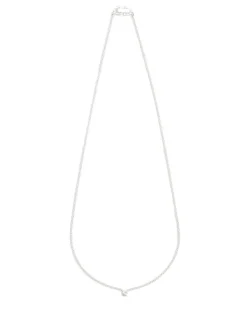 Ragbag Oda Floating Necklace Silver