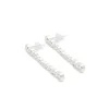 Ragbag Oda Long Earrings Silver