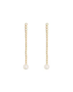 Ragbag Odile Chandelier Earrings Gold