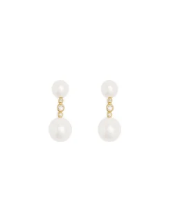 Ragbag Odile Pearl Earrings Gold
