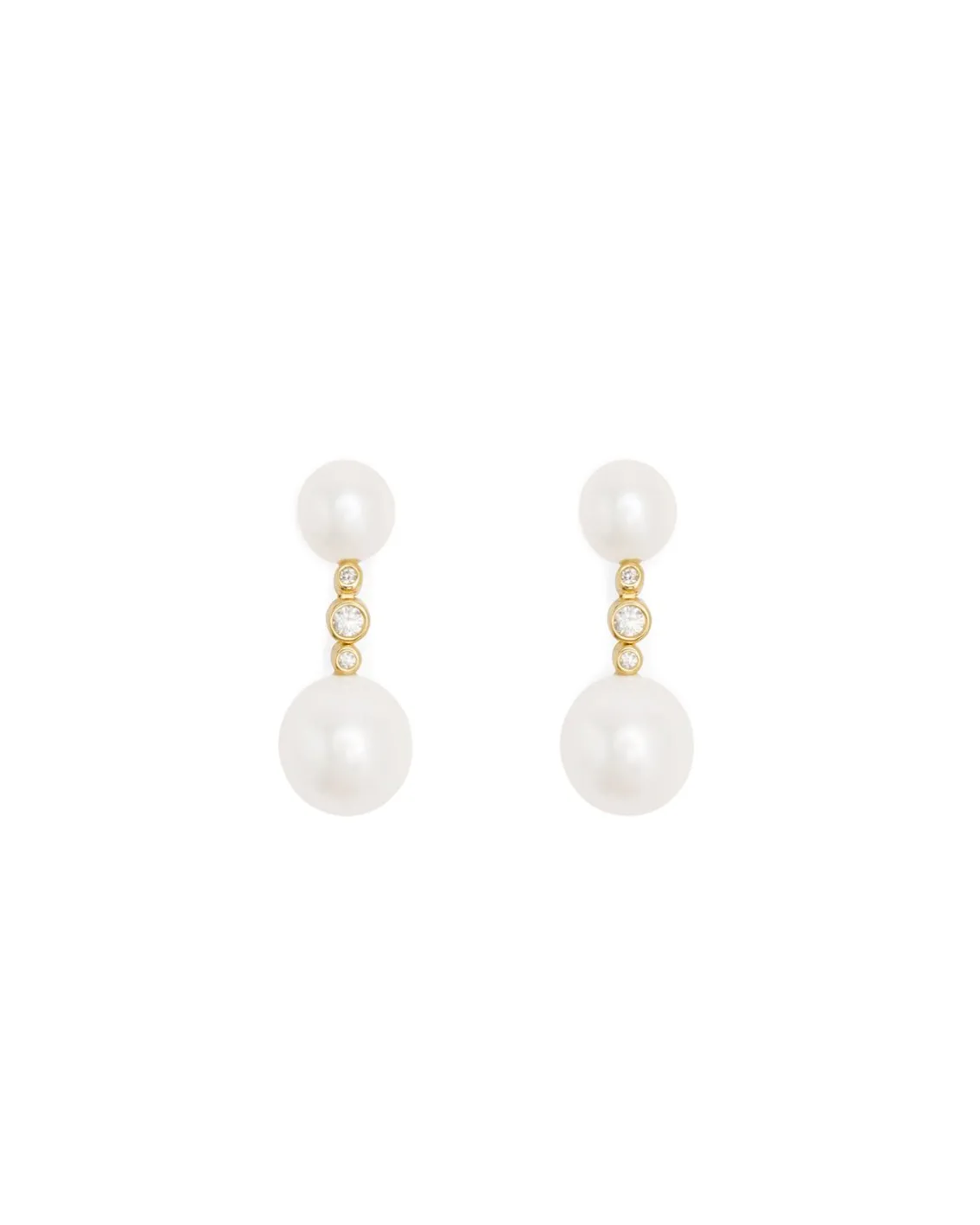 Ragbag Odile Pearl Earrings Gold