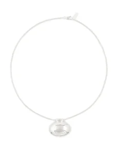Ragbag Reflection Pendant Necklace Silver