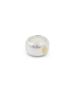 Ragbag Reflection Topaz Ring Silver