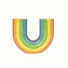 Rainbow Vase Multicolor