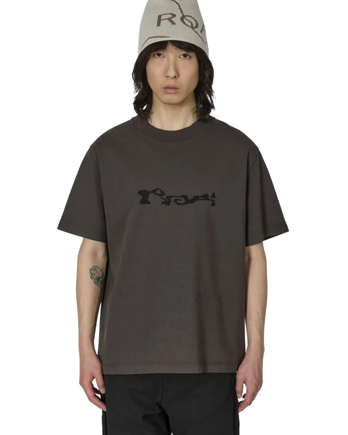 ROA Service T-Shirt Black Olive