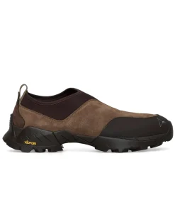 ROA Slip On Sneakers Brown