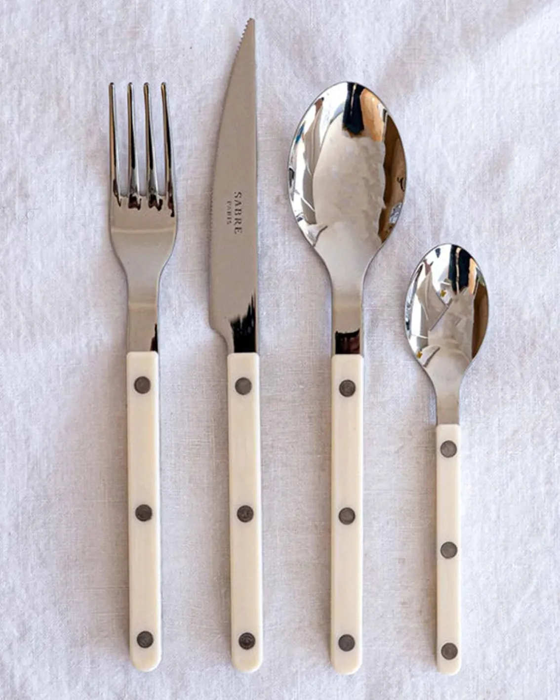 Sabre Paris Bistro Soup Spoon Ivory