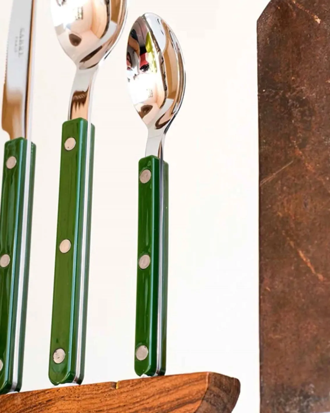 Sabre Paris Bistro Soup Spoon Green