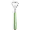 Sabre Paris White Stripe Bottle Opener Garden Green