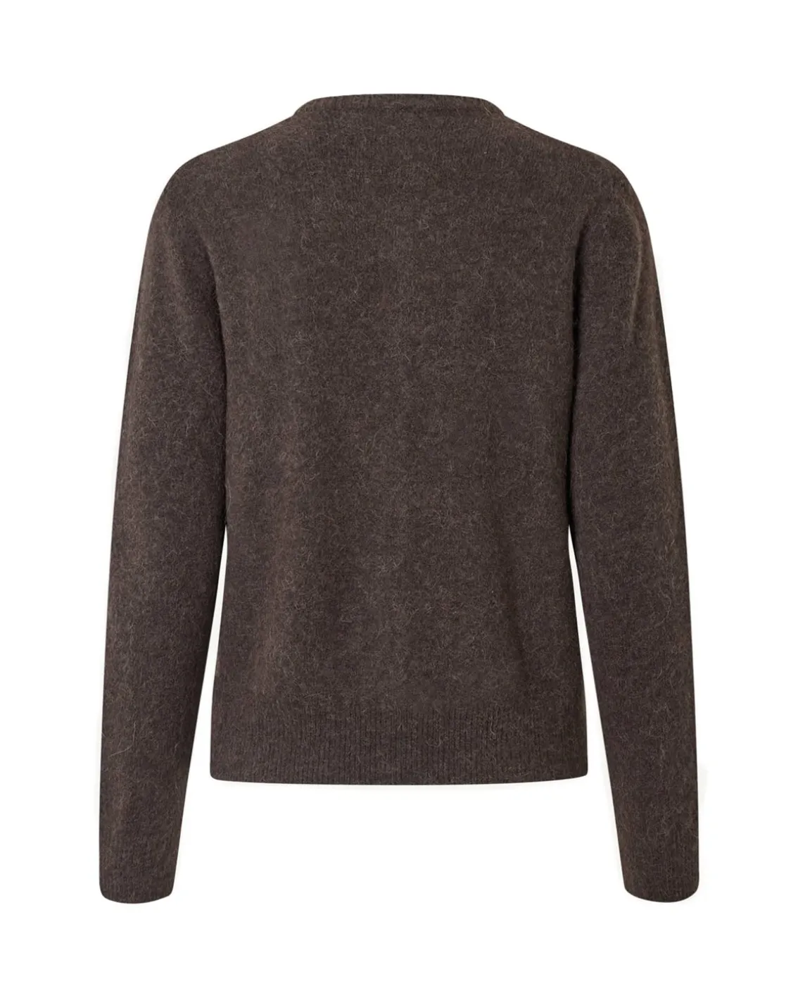 Samsøe Samsøe Nor Short Cardigan Chocolate Torte