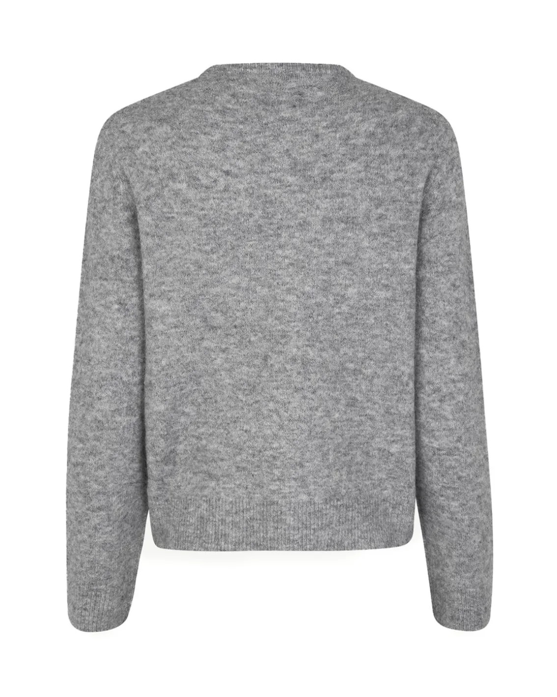 Samsøe Samsøe Nor Short Cardigan Grey Melange