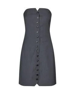 Samsøe Samsøe Saellen Dress Iron Gate