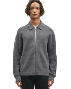 Samsøe Samsøe Saisaks Zip Cardigan Charcoal