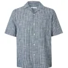 Samsøe Samsøe Saoscar Ap Shirt Orion Blue Stripe