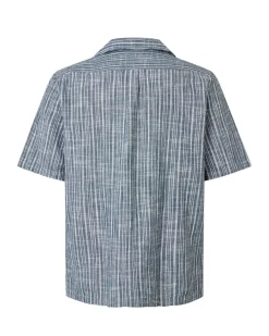 Samsøe Samsøe Saoscar Ap Shirt Orion Blue Stripe