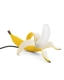 SELETTI Banana Lamp Dewey Yellow