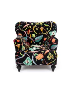 SELETTI Botanical Diva Armchair Black