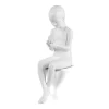 SELETTI Inner Glow Mini Girl Lamp White