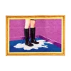 SELETTI "Milky Boots" Small Mat Multicolor