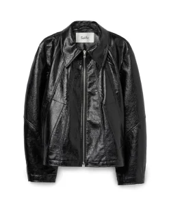 Séfr Duke Jacket Faux Memory Leather