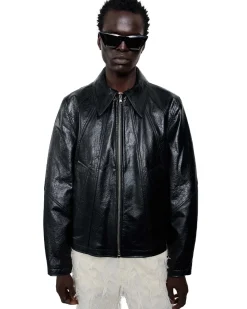 Séfr Duke Jacket Faux Memory Leather