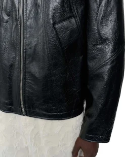 Séfr Duke Jacket Faux Memory Leather