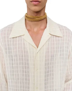 Séfr Ignacio Shirt Cloud White Check